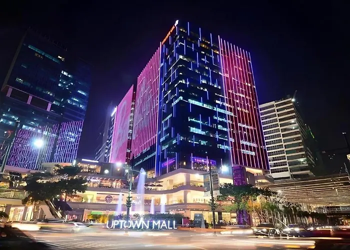 Casa Choy - Uptown Parksuites Ii Bgc Luxury 1br King Bed With Balcony 1 Minute Walk To Uptown Mall And Jp Morgan Apartamento
