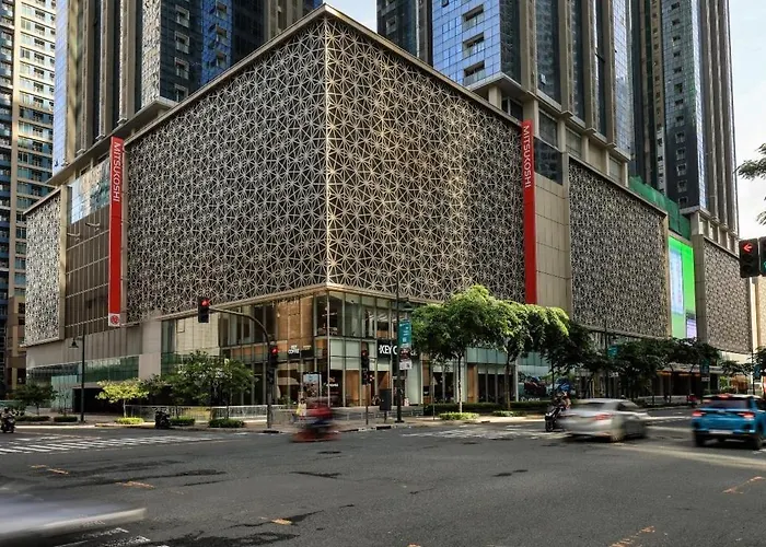 Apartamento Casa Choy - Uptown Parksuites Ii Bgc Luxury 1br King Bed With Balcony 1 Minute Walk To Uptown Mall And Jp Morgan *