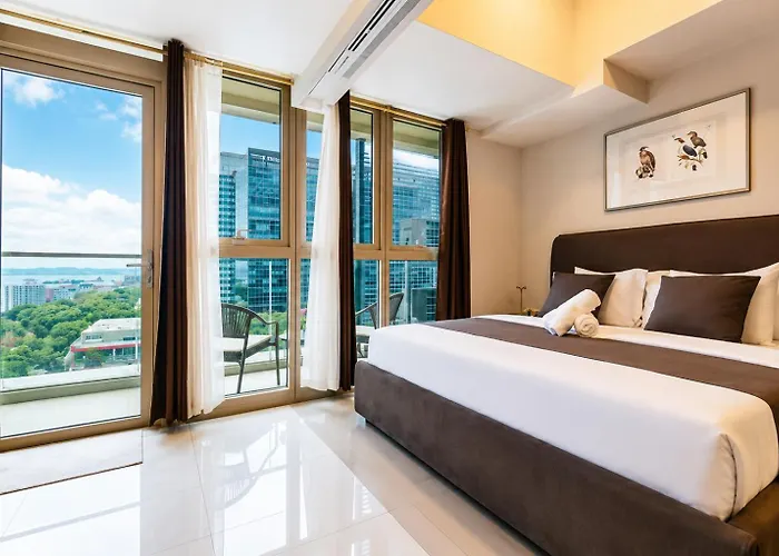 Casa Choy - Uptown Parksuites Ii Bgc Luxury 1br King Bed With Balcony 1 Minute Walk To Uptown Mall And Jp Morgan Apartamento